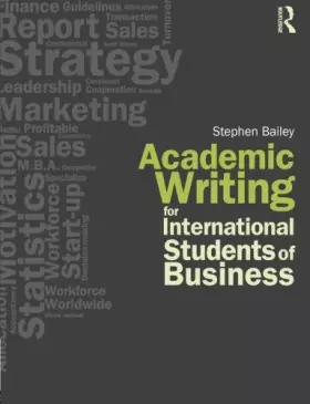 Couverture du produit · Academic Writing for International Students of Business