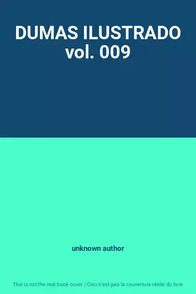 Couverture du produit · DUMAS ILUSTRADO vol. 009