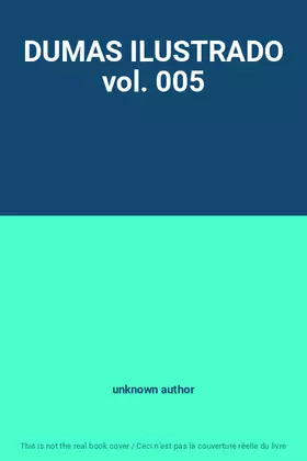 Couverture du produit · DUMAS ILUSTRADO vol. 005