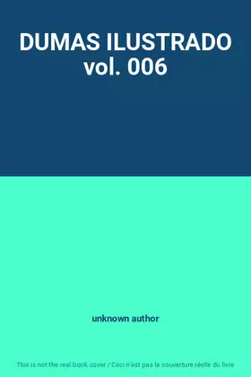 Couverture du produit · DUMAS ILUSTRADO vol. 006