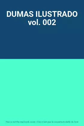 Couverture du produit · DUMAS ILUSTRADO vol. 002