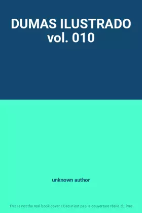 Couverture du produit · DUMAS ILUSTRADO vol. 010