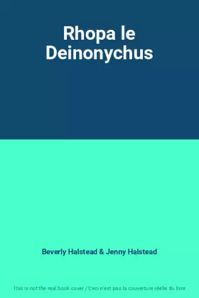 Couverture du produit · Rhopa le Deinonychus