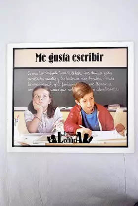 Couverture du produit · Me gusta escribir