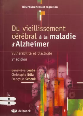 Couverture du produit · Du vieillissement cérébral à la maladie d'Alzheimer