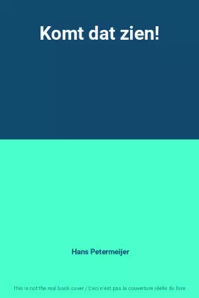 Couverture du produit · Komt dat zien!