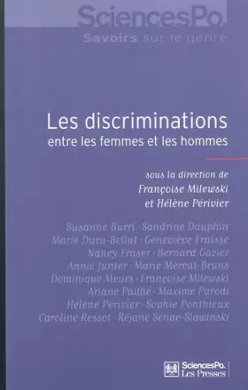 Couverture du produit · Les discriminations entre les femmes et les hommes