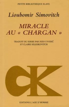 Couverture du produit · Miracle au Chargan