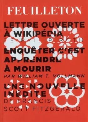 Couverture du produit · Feuilleton, N° 6, Hiver 2013 :