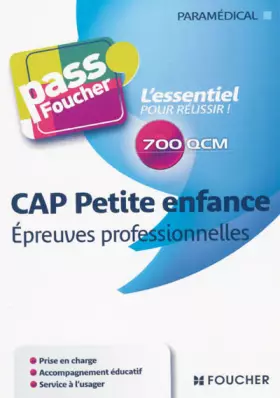 Couverture du produit · Pass'Foucher - CAP Petite Enfance Epreuves professionnelles