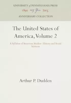 Couverture du produit · The United States of America: A Syllabus of American Studies - History and Social Sciences (2)