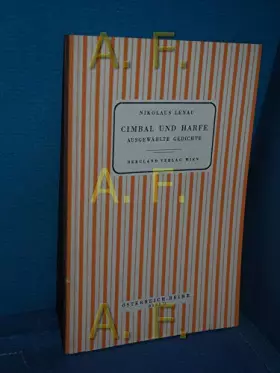 Couverture du produit · Cimbal und Harfe, Ausgewählte Gedichte (Österreich-Reihe Band 34)