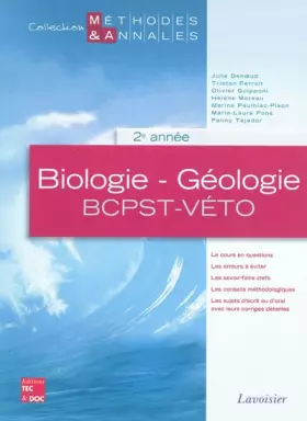 Couverture du produit · Biologie-Géologie BCPST-Véto 2e année