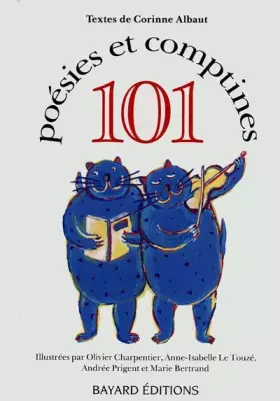 Couverture du produit · 101 Poésies et comptines