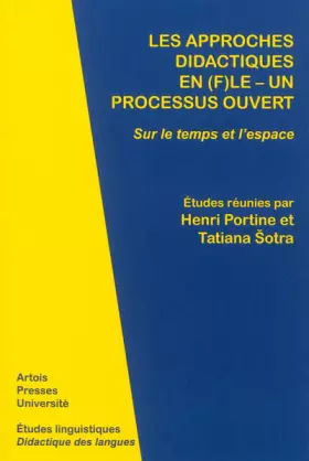 Couverture du produit · Approches didactiques en fle un processus ouvert