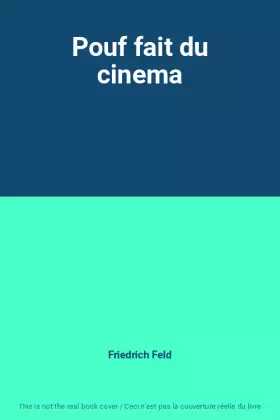 Couverture du produit · Pouf fait du cinema