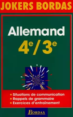 Couverture du produit · JOKE.433 ALLEMAND 4/3 96 (Ancienne Edition)