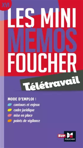 Couverture du produit · Les mini memos Foucher - Télétravail - Révision