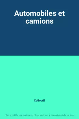 Couverture du produit · Automobiles et camions