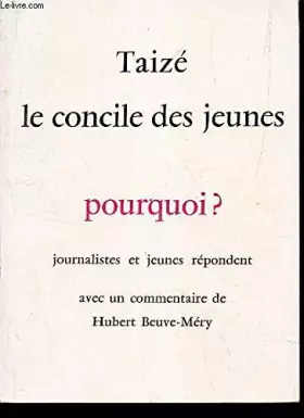 Couverture du produit · Broché - Le concile des jeunes pourquoi ? - journalistes et jeunes répondent