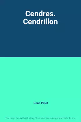 Couverture du produit · Cendres. Cendrillon