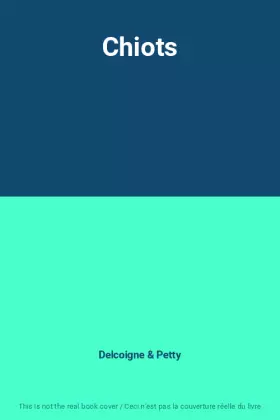 Couverture du produit · Chiots