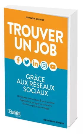 Couverture du produit · Trouver un job grâce aux réseaux sociaux