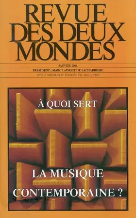 Couverture du produit · A quoi sert la musique contemporaine