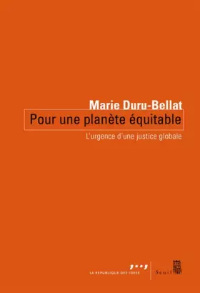 Couverture du produit · Pour une planète équitable. L'urgence d'une justice globale