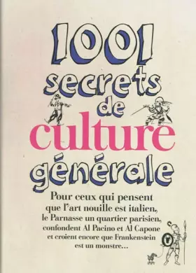 Couverture du produit · 1001 secrets de culture générale