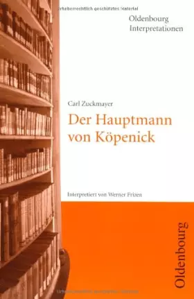 Couverture du produit · Oldenbourg Interpretationen, Bd.29, Der Hauptmann von Köpenick