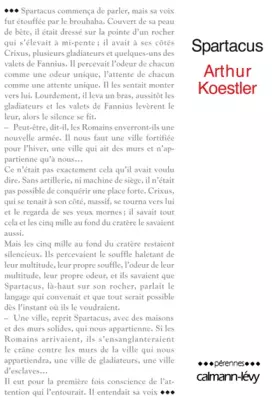 Couverture du produit · Spartacus