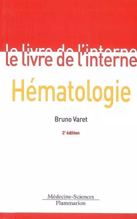 Couverture du produit · Hématologie