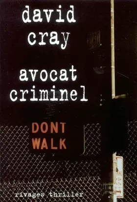 Couverture du produit · Avocat criminel