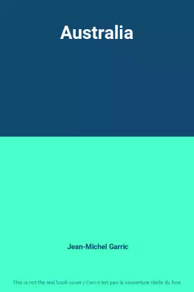 Couverture du produit · Australia