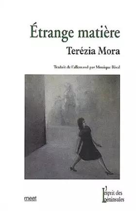 Couverture du produit · Etrange matière