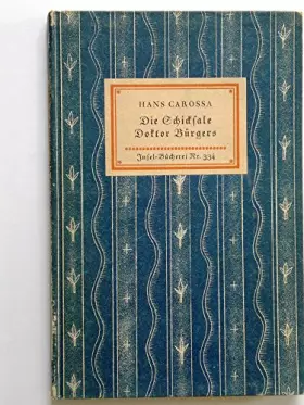 Couverture du produit · Die Schicksale Doktor Bürgers. Die Flucht. Insel-Bücherei Nr. 334,