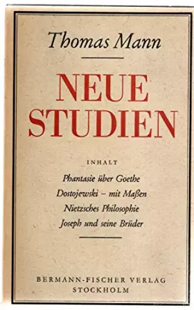 Couverture du produit · Neue Studien