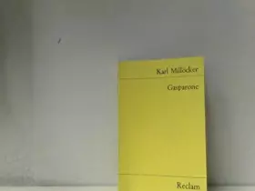 Couverture du produit · Gasparone.