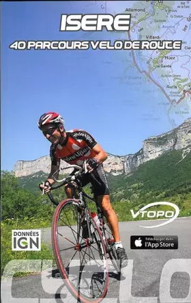 Couverture du produit · ISERE 40 PARCOURS VELO ROUTE