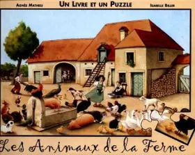 Couverture du produit · LES ANIMAUX DE LA FERME. Livre avec puzzle