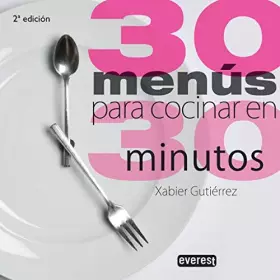 Couverture du produit · 30 menús para cocinar en 30 minutos (Cocina de autor)