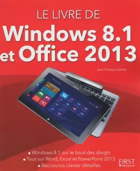 Couverture du produit · Le livre de Windows 8.1 et Office 2013