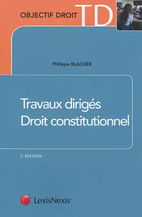Couverture du produit · Travaux dirigés de droit constitutionnel