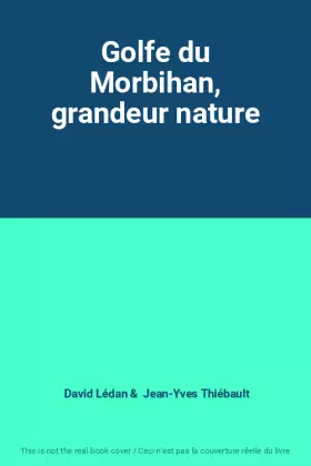 Couverture du produit · Golfe du Morbihan, grandeur nature
