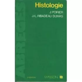 Couverture du produit · Histologie
