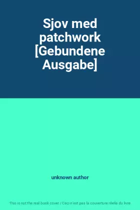 Couverture du produit · Sjov med patchwork [Gebundene Ausgabe]