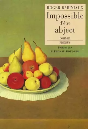 Couverture du produit · Impossible d'être abject