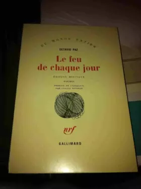 Couverture du produit · Le feu de chaque jour
