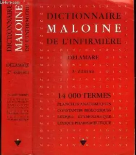 Couverture du produit · Dictionnaire Maloine De L'Infirmiere. 2eme Edition